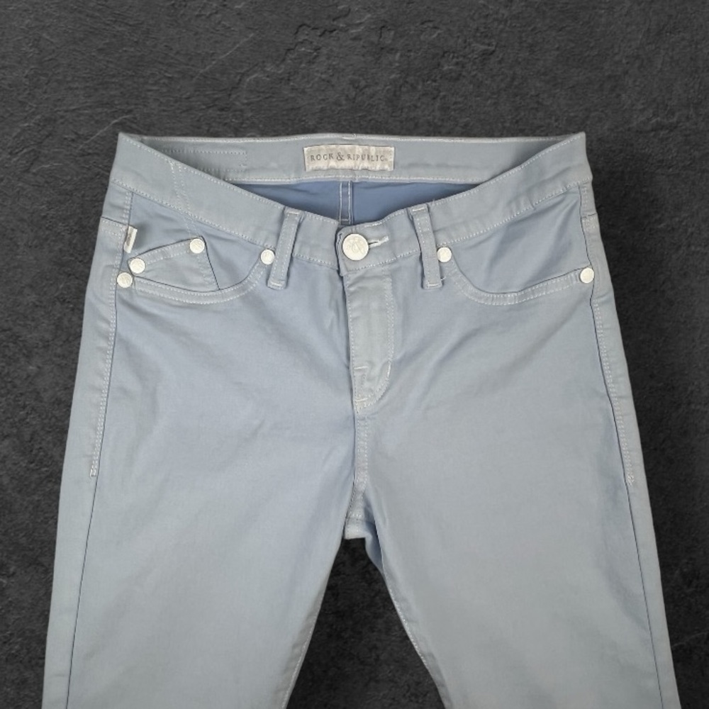 Rock & Republic Kashmere Jeans Light Blue Size: 8M